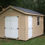 10x14 Gable Mukwonago WI with LP Lap siding